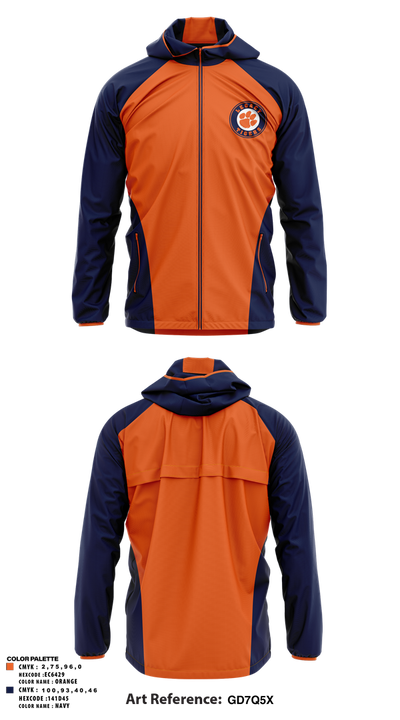 Legacy High School Football 94918410 Windbreaker - 1