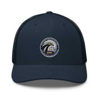 Inteligencia San Juan 93190518 Retro Trucker Hat | Yupoong 6606