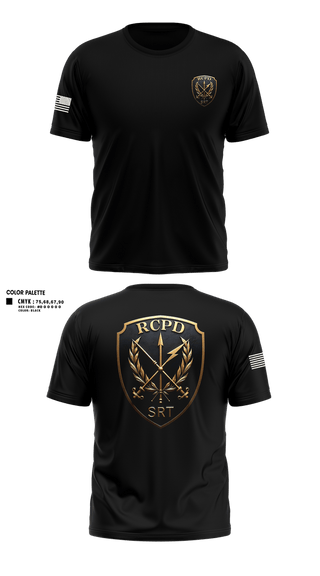 Old School Cotton Feel Shirt, Redwood City PD SRT, Police, Teamtime, Team time, sublimation, custom sports apparel, team uniforms, spirit wear, spiritwear, sports uniforms, custom shirts, team store, custom team store, fundraiser sports, apparel fundraiser