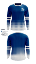 Lampasas Badgers BBYL 83590914 Long Sleeve Performance Shirt 2