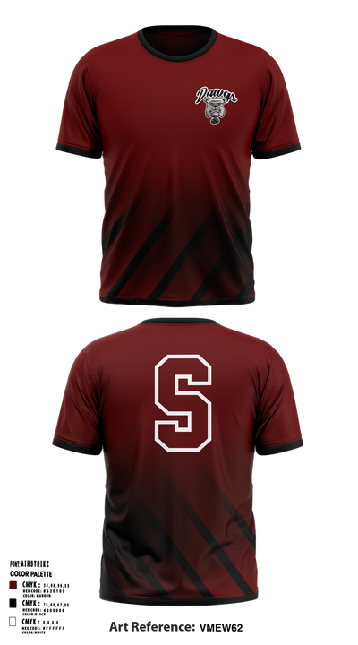 Sobrato HS Bulldogs 65561027 Short Sleeve Performance Shirt - 1