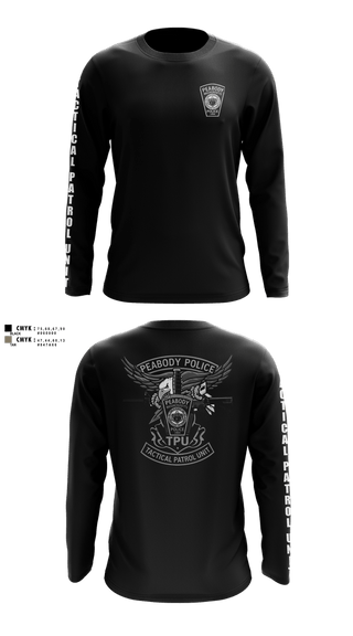 Long Sleeve Performance Shirt, Tactical Patrol Unit, Police, Teamtime, Team time, sublimation, custom sports apparel, team uniforms, spirit wear, spiritwear, sports uniforms, custom shirts, team store, custom team store, fundraiser sports, apparel fundraiser