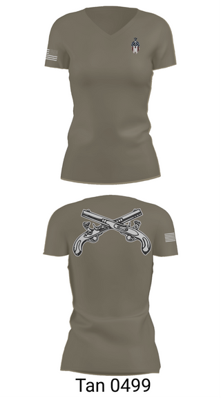 Womens Short Sleeve Vneck Shirt, 712th MP Co, , Teamtime, Team time, sublimation, custom sports apparel, team uniforms, spirit wear, spiritwear, sports uniforms, custom shirts, team store, custom team store, fundraiser sports, apparel fundraiser