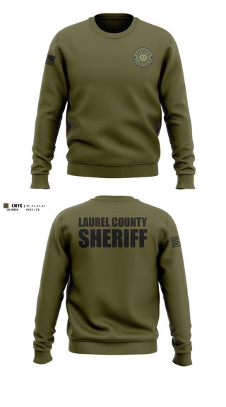 Crew Neck Sweatshirt, LAUREL COUNTY SHERIFFS OFFICE, Police, Teamtime, Team time, sublimation, custom sports apparel, team uniforms, spirit wear, spiritwear, sports uniforms, custom shirts, team store, custom team store, fundraiser sports, apparel fundraiser