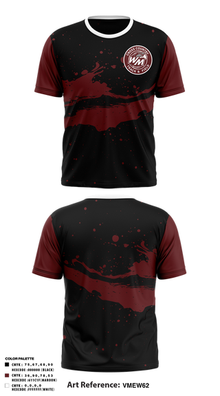 Short Sleeve Performance Shirt, West Mecklenburg, Track & Field, Teamtime, Team time, sublimation, custom sports apparel, team uniforms, spirit wear, spiritwear, sports uniforms, custom shirts, team store, custom team store, fundraiser sports, apparel fundraiser