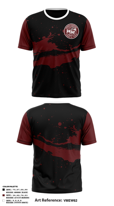 West Mecklenburg 24201709 Short Sleeve Performance Shirt - 1