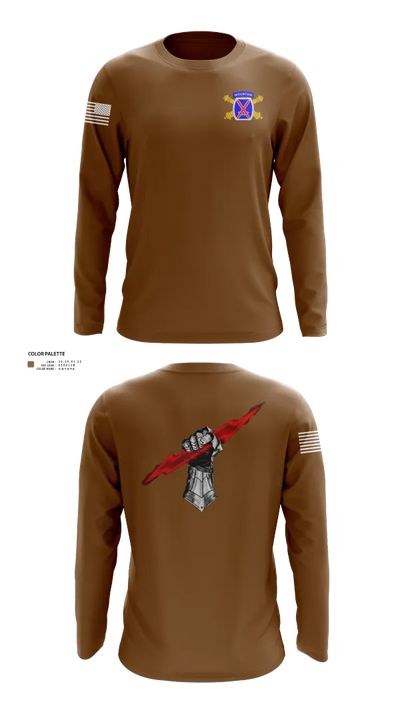 10mtn FIST 76072588 Long Sleeve Performance Shirt 151