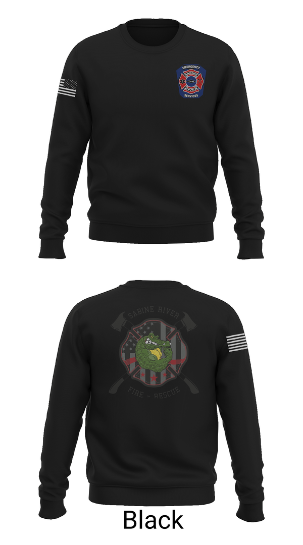 Crew Neck Sweatshirt, ES&S, Fire Department, Teamtime, Team time, sublimation, custom sports apparel, team uniforms, spirit wear, spiritwear, sports uniforms, custom shirts, team store, custom team store, fundraiser sports, apparel fundraiser