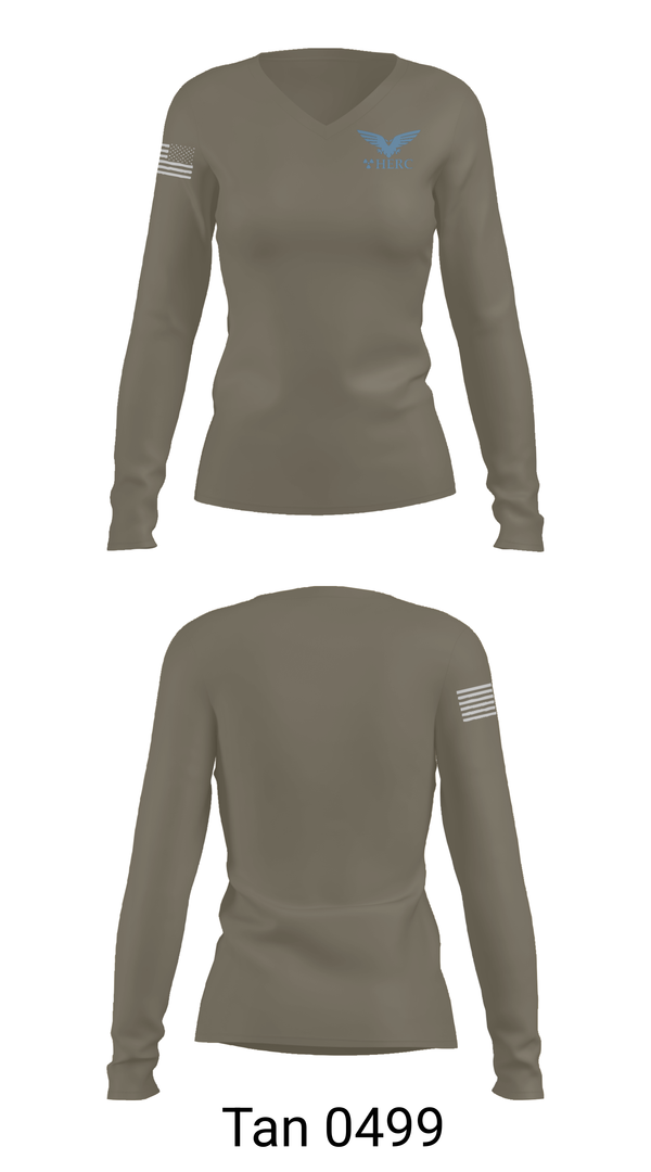 Womens Long Sleeve Vneck Shirt, Herc Services, , Teamtime, Team time, sublimation, custom sports apparel, team uniforms, spirit wear, spiritwear, sports uniforms, custom shirts, team store, custom team store, fundraiser sports, apparel fundraiser