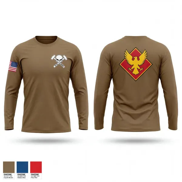 Long Sleeve Performance Shirt, Bravo 179, Army, Teamtime, Team time, sublimation, custom sports apparel, team uniforms, spirit wear, spiritwear, sports uniforms, custom shirts, team store, custom team store, fundraiser sports, apparel fundraiser