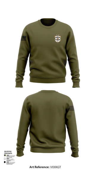 Crew Neck Sweatshirt, ERT, Police, Teamtime, Team time, sublimation, custom sports apparel, team uniforms, spirit wear, spiritwear, sports uniforms, custom shirts, team store, custom team store, fundraiser sports, apparel fundraiser