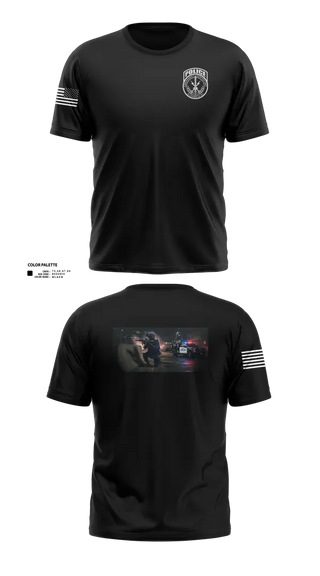 Old School Cotton Feel Shirt, Emergency Service Unit, Police, Teamtime, Team time, sublimation, custom sports apparel, team uniforms, spirit wear, spiritwear, sports uniforms, custom shirts, team store, custom team store, fundraiser sports, apparel fundraiser