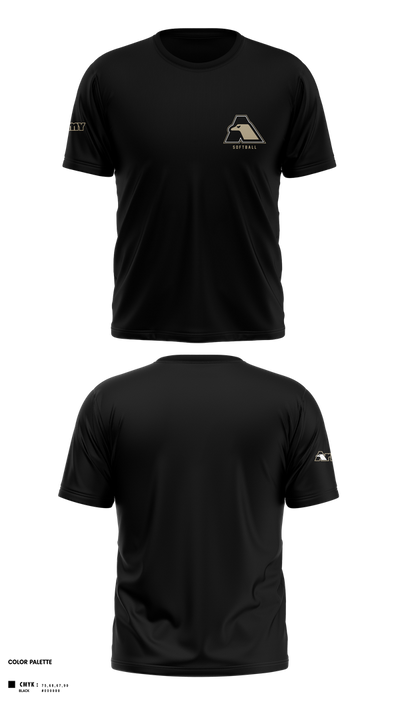 All-Army Softball 18643751 Short Sleeve Performance Shirt - 2