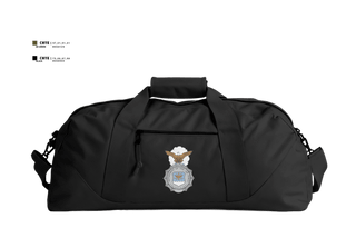 Duffle Bag, 101st security forces, Air Force, Teamtime, Team time, sublimation, custom sports apparel, team uniforms, spirit wear, spiritwear, sports uniforms, custom shirts, team store, custom team store, fundraiser sports, apparel fundraiser