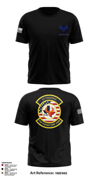 Short Sleeve Performance Shirt, Civil Air Patrol's Fort Worth Phoenix Composite Squadron, , Teamtime, Team time, sublimation, custom sports apparel, team uniforms, spirit wear, spiritwear, sports uniforms, custom shirts, team store, custom team store, fundraiser sports, apparel fundraiser