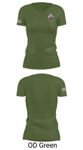 Superior Police Department 92849766 Women's Short Sleeve V-neck Shirt - 46
