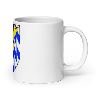 Fernmeldebataillon 4 95457693 White Glossy Mug - Medium