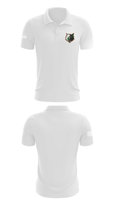 Morton-White Pass Timberwolves Short Sleeve Performance Polo - 9