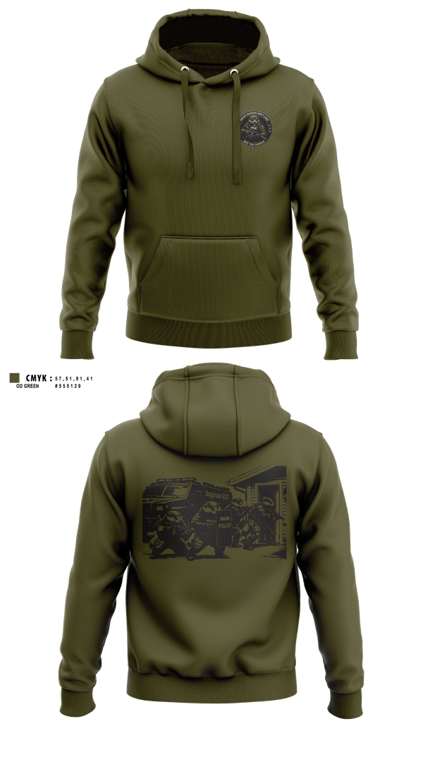 Hoodie, Saginaw Police Emergency Services Team, Police, Teamtime, Team time, sublimation, custom sports apparel, team uniforms, spirit wear, spiritwear, sports uniforms, custom shirts, team store, custom team store, fundraiser sports, apparel fundraiser