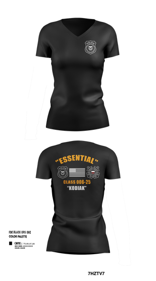 Womens Short Sleeve Vneck Shirt, CLASS 006-25, , Teamtime, Team time, sublimation, custom sports apparel, team uniforms, spirit wear, spiritwear, sports uniforms, custom shirts, team store, custom team store, fundraiser sports, apparel fundraiser