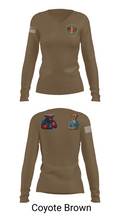 USS Boxer 48343229 Women's Long Sleeve V-neck Shirt - 16