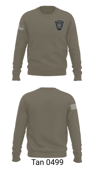 Crew Neck Sweatshirt, Jamestown Police, , Teamtime, Team time, sublimation, custom sports apparel, team uniforms, spirit wear, spiritwear, sports uniforms, custom shirts, team store, custom team store, fundraiser sports, apparel fundraiser
