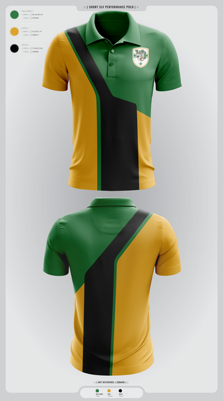 Short Sleeve Performance Polo, Chargin Indians, Men's Soccer, Teamtime, Team time, sublimation, custom sports apparel, team uniforms, spirit wear, spiritwear, sports uniforms, custom shirts, team store, custom team store, fundraiser sports, apparel fundraiser