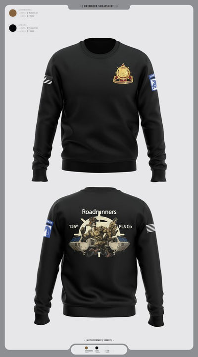 126th PLS Co 52727248 Crew Neck Sweatshirt - 6