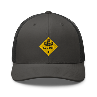 1st EOD DET 18111177 Retro Trucker Hat | Yupoong 6606