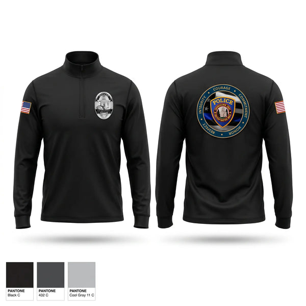 Windbreaker, Georgetown PD, Police, Teamtime, Team time, sublimation, custom sports apparel, team uniforms, spirit wear, spiritwear, sports uniforms, custom shirts, team store, custom team store, fundraiser sports, apparel fundraiser