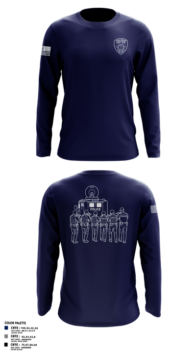 Team 3 37377500 Long Sleeve Performance Shirt 1