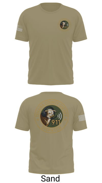 TCSO DISPATCH 56135562 Old School Cotton Feel Shirt - 86
