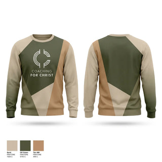 Crew Neck Sweatshirt, Christ academy, Men's Soccer, Teamtime, Team time, sublimation, custom sports apparel, team uniforms, spirit wear, spiritwear, sports uniforms, custom shirts, team store, custom team store, fundraiser sports, apparel fundraiser