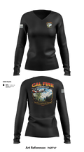 CAMINO ECC  Women's Long Sleeve V-neck Shirt - 15