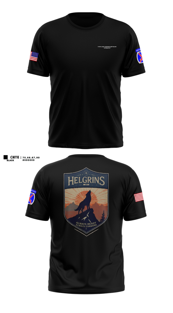 Headquarters and Distribution Company Short Sleeve Performance Shirt - 12