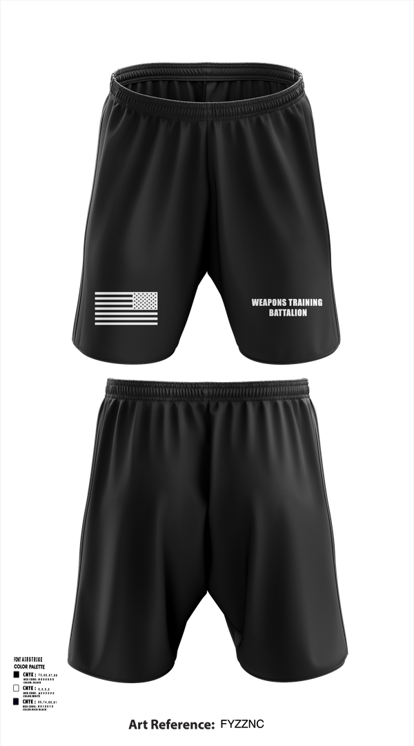Athletic Shorts With Pockets, Weapons Training Battalion, Marines, Teamtime, Team time, sublimation, custom sports apparel, team uniforms, spirit wear, spiritwear, sports uniforms, custom shirts, team store, custom team store, fundraiser sports, apparel fundraiser