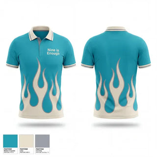 Short Sleeve Performance Polo, Nine is Enough, Bowling, Teamtime, Team time, sublimation, custom sports apparel, team uniforms, spirit wear, spiritwear, sports uniforms, custom shirts, team store, custom team store, fundraiser sports, apparel fundraiser