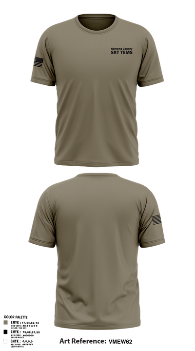 Natrona County SRT TEMS 24087220 Short Sleeve Performance Shirt - 1