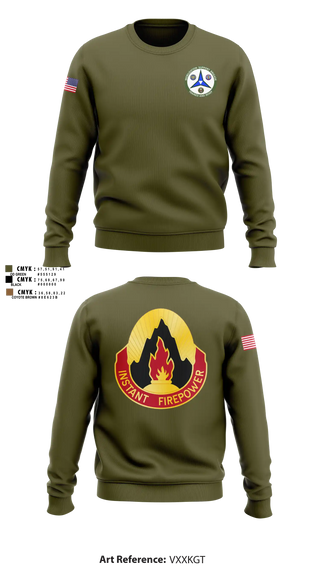 Crew Neck Sweatshirt, 38th RSG, Army, Teamtime, Team time, sublimation, custom sports apparel, team uniforms, spirit wear, spiritwear, sports uniforms, custom shirts, team store, custom team store, fundraiser sports, apparel fundraiser