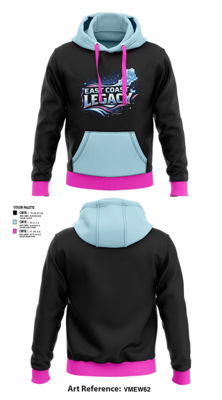 Hoodie, East Coast Legacy, Baseball, Teamtime, Team time, sublimation, custom sports apparel, team uniforms, spirit wear, spiritwear, sports uniforms, custom shirts, team store, custom team store, fundraiser sports, apparel fundraiser