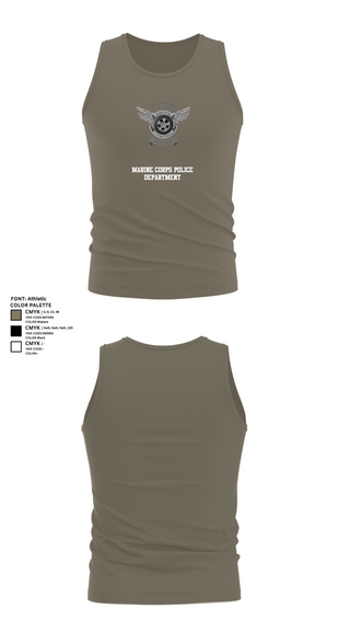 Tank Top, Marine Corps Police Department, , Teamtime, Team time, sublimation, custom sports apparel, team uniforms, spirit wear, spiritwear, sports uniforms, custom shirts, team store, custom team store, fundraiser sports, apparel fundraiser
