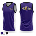 Hindman Park Ravens Mens Basketball Jersey - 1