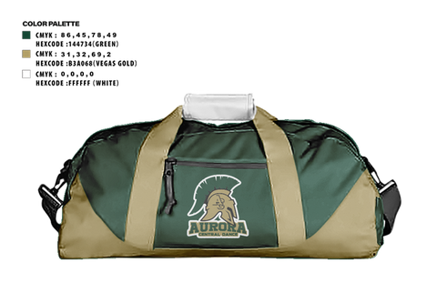 Duffle Bag, Aurora Central High School Dance, Spirit Store, Teamtime, Team time, sublimation, custom sports apparel, team uniforms, spirit wear, spiritwear, sports uniforms, custom shirts, team store, custom team store, fundraiser sports, apparel fundraiser