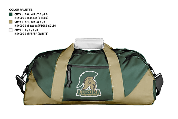 Duffle Bag, Aurora Central High School Dance, Spirit Store, Teamtime, Team time, sublimation, custom sports apparel, team uniforms, spirit wear, spiritwear, sports uniforms, custom shirts, team store, custom team store, fundraiser sports, apparel fundraiser