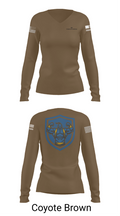 3rd Chemical Brigade H2F 36811155 Women's Long Sleeve V-neck Shirt - 17