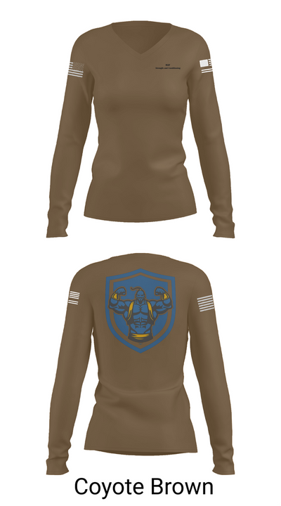 3rd Chemical Brigade H2F 36811155 Women's Long Sleeve V-neck Shirt - 17