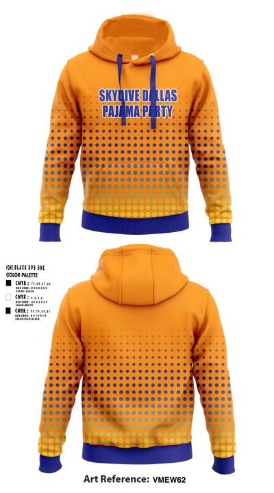 Skydive Dallas Pajama Party 6705089 Hoodie - 5