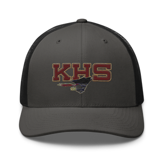 Kingston High School Cheer 38639250 Retro Trucker Hat | Yupoong 6606