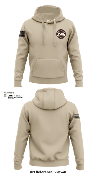 Hoodie, Local 3586 West Des Moines, Fire Department, Teamtime, Team time, sublimation, custom sports apparel, team uniforms, spirit wear, spiritwear, sports uniforms, custom shirts, team store, custom team store, fundraiser sports, apparel fundraiser