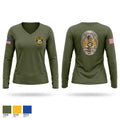 Littleton NH Police Department 27465082 Women's Long Sleeve V-neck Shirt - 1